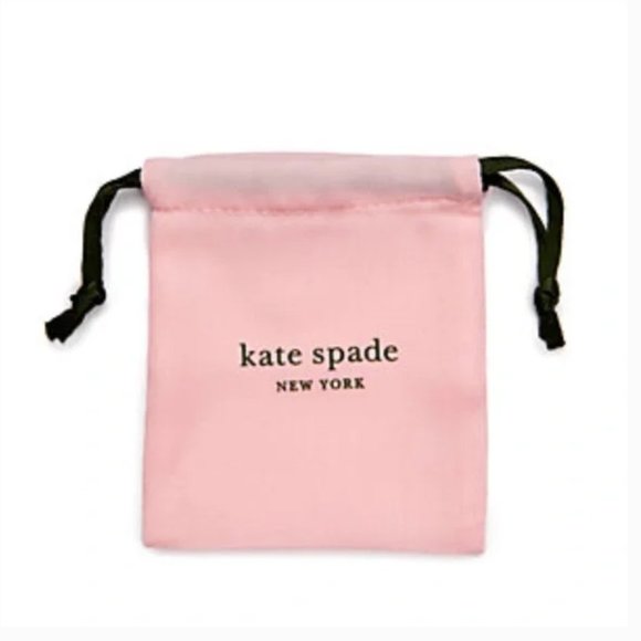 🌷NEW🌷Kate Spade New York Know The Ropes Mixed Media Studs Earrings, White - Picture 5 of 15